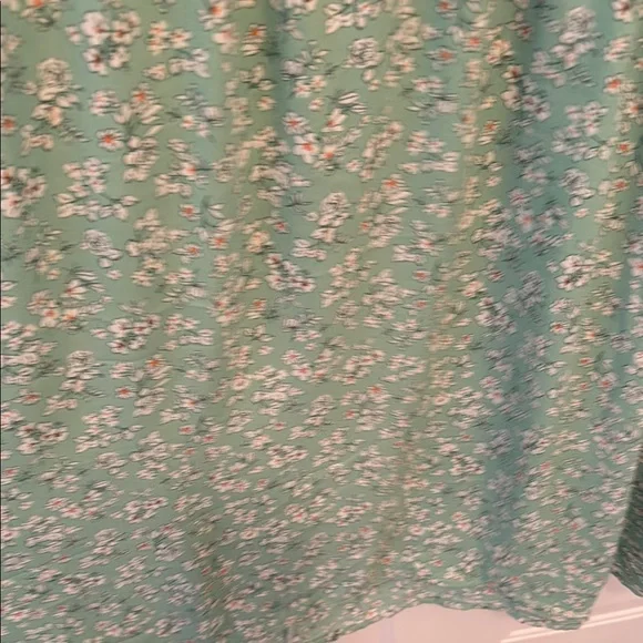 Haptics Mint Floral Dress - Picture 6 of 9